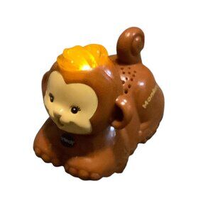 Vtech Go! Go! Smart Wheels Monkey Toy Light-Up Button & Sound Effects